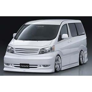 トップライン アルファード 10系 前期 フロントグリル 未塗装 TOP LINE RISE typ...