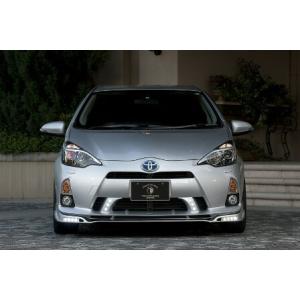 ロウェン アクア NHP10 前期 フロントスポイラー RR/Type-2 LEDスポット有り(セン...