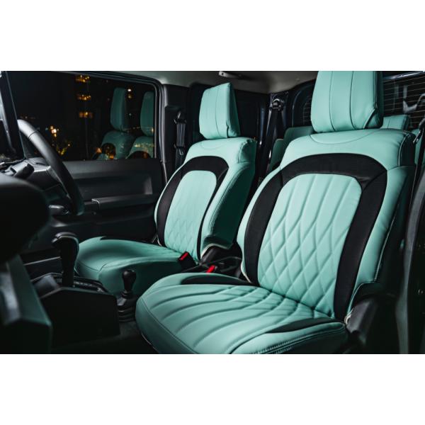 ケイエルシー ジムニー ジムニーシエラ JB64W JB74W LUXシートカバー ロクサン PVC...