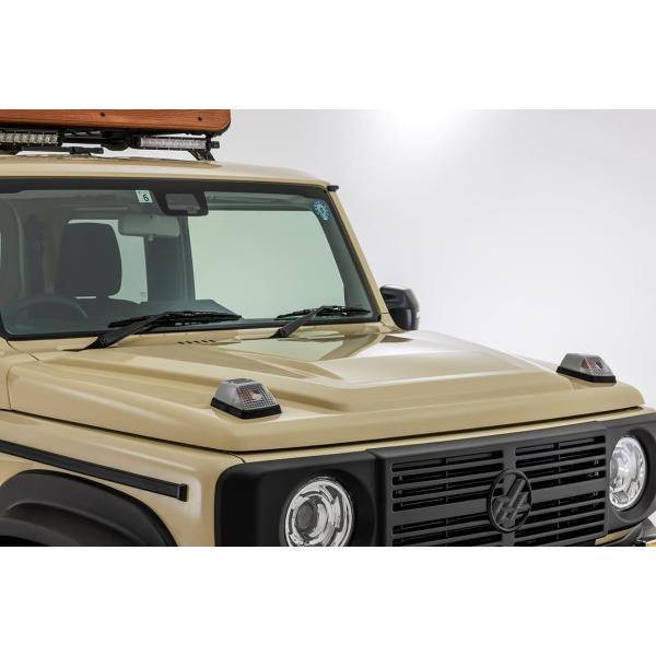 ダムド ジムニーノマド JB74 ボンネットカバー 未塗装品素地 DAMD little G.
