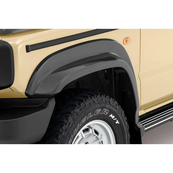 ダムド ジムニーノマド JB74 オーバーフェンダー&amp;アルミステップ type-3 未塗装品素地 D...