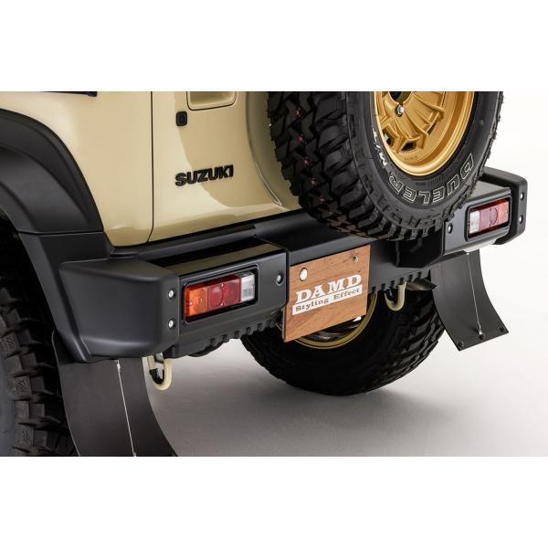 ダムド ジムニーノマド JB74 リアバンパー 未塗装品素地 DAMD little G. TRAD...
