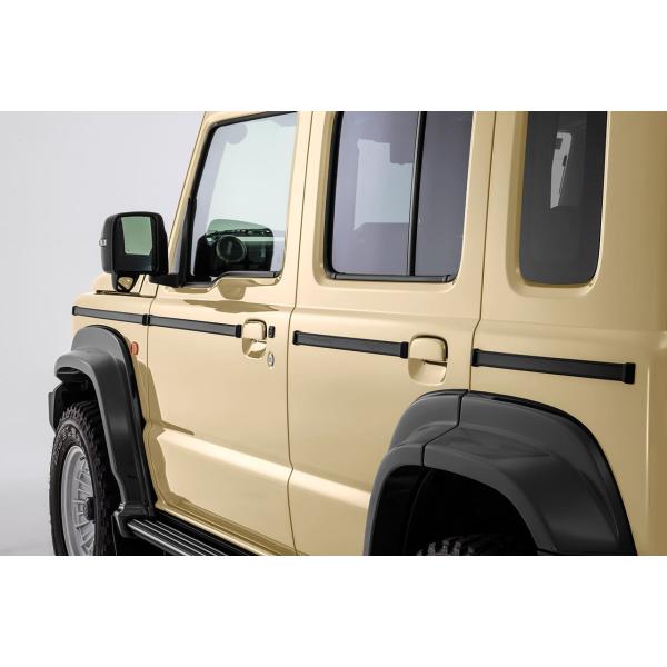 ダムド ジムニーノマド JB74 サイドモール for NOMADE DAMD little G.