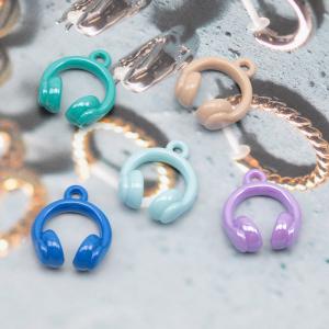 アクリルチャーム ヘッドホン ヘッドフォン エ...の詳細画像2