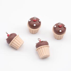 スイーツチャーム カップケーキ チョコケーキ ...の詳細画像2