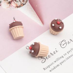 スイーツチャーム カップケーキ チョコケーキ ...の詳細画像3