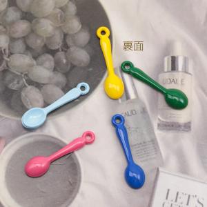 アクリルチャーム スプーン ミニチュア 立体 ...の詳細画像2