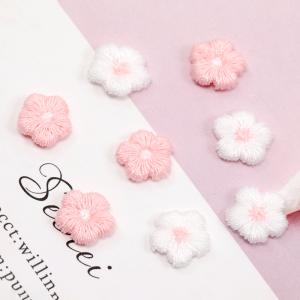刺繍ワッペン 花モチーフ アップリケ 刺繍パー...の詳細画像2