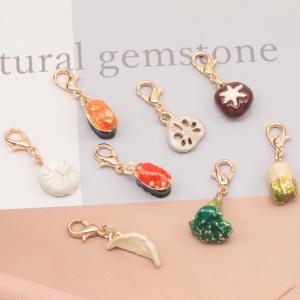 カニカン付きチャーム ミニチュアフード 野菜 ...の詳細画像3