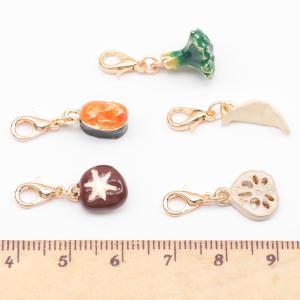 カニカン付きチャーム ミニチュアフード 野菜 ...の詳細画像4