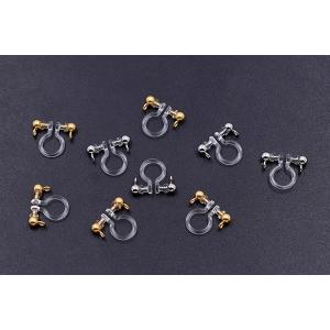 樹脂ノンホールピアス 2カン付 11×13mm...の詳細画像2