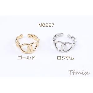 デザインリング 指輪 結び目 幅約12mm(1ヶ)の詳細画像1