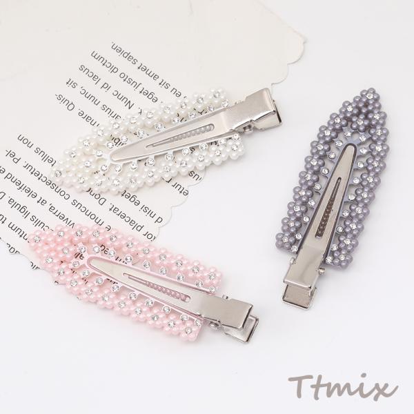 ヘアクリップ MIXカラー 1セット（3個）