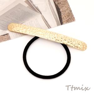 ポニーフック ヘアゴム ヘアアクセサリー ゴールドの詳細画像3