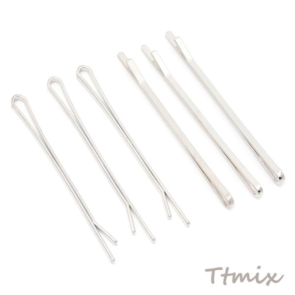 ヘアピン ロジウム 鉄製 約0.2×6cm（20ヶ）