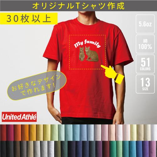 オリジナルTシャツ作成　（30枚以上）　※別途プリント料金必須　1枚＠999円