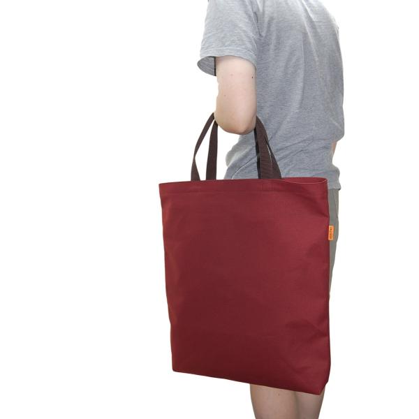 [エコライフ] A3 縦型マチ6cm BTO エコバッグ 日本製 想定重量5kg 弱撥水 帆布 8号