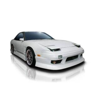 180SX 後期純正バンパー用 リップ ハーフ スポイラー エアロ : パーツ