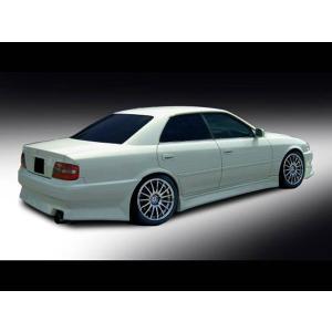 チェイサー JZX100 リアバンパー 前期 後期 エアロ FRP 未塗装 社外品