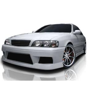 チェイサー JZX100 フロントバンパー 前期 後期 エアロ FRP 未塗装