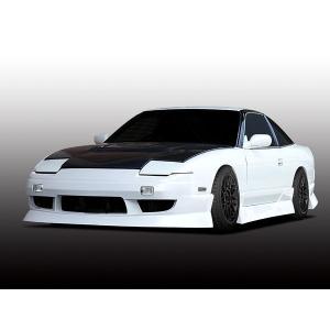 180SX RPS13 サイドステップ 前期 中期 後期 エアロ FRP 未塗装 社外品