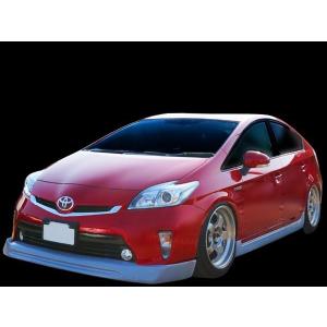 プリウス 30プリウス 30 ZVW30 フロントハーフ エアロ FRP 未塗装 社外
