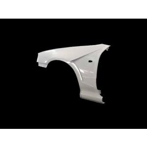 スカイライン R34 フロントフェンダー H10/5〜H14/8 FRP 未塗装 社外品 