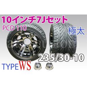 ATVトライクジャイロ アルミホイール PCD110 オンロ...
