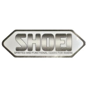SHOEI SHOEI NO.12 純正ステッカー ブラック ヘルメットステッカー