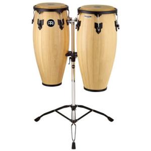 MEINL Percussion マイネル コンガセット Headliner Series Conga Set 10/11 Natural HC888NT (スタンド付き) 【国内正規品】｜customshopcanopus