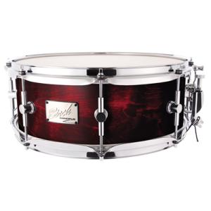 Birch Snare Drum 5.5x14 Rotten Red Mat LQ