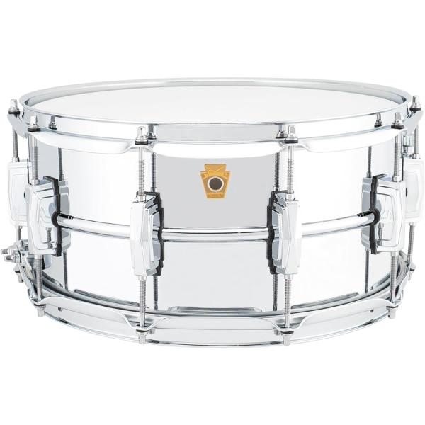 Ludwig LM402 Supraphonic 14×6.5 Key Stone Emblem ス...