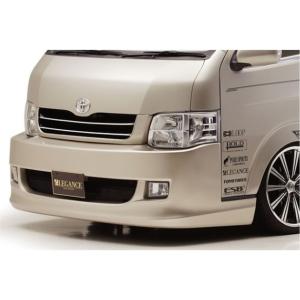 ジェイクラブ ハイエース 200系 3型 フロント フルバンパー Ver.1 ワイド用 FRP 未塗...