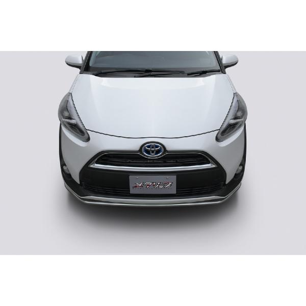 トップライン シエンタ 170系 前期 フロントリップスポイラー ステンレスパイプ T07 TOP ...