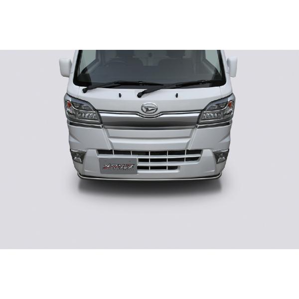 トップライン ハイゼット トラック 500系 前期 フロントリップスポイラー ステンレスパイプ D0...