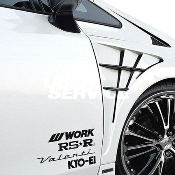 ロウェン プリウスα ZVW40 ZVW41 後期 RRフロントフェンダー RR FRP 未塗装 2...