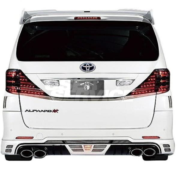 ロウェン アルファード 30系 AGH3#W GGH3#W AYH30W 後期 リヤウイング 5PC...