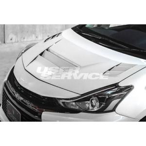 ロウェン プリウスα ZVW40 ZVW41 RRボンネットフード FRP 未塗装 2T005B00...