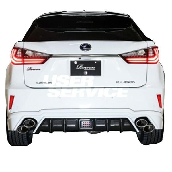 ロウェン レクサス RX 20系 GYL20 AGL20 リヤアンダースポイラー FRP 未塗装 1...