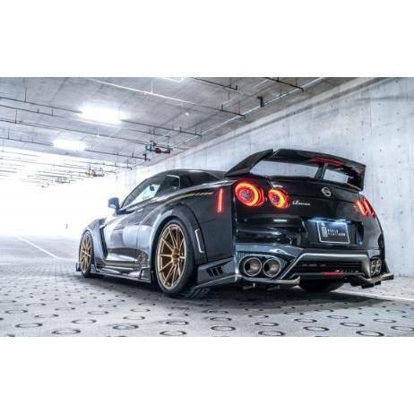 ロウェン GT-R GTR R35 後期 リヤウイング ウイング Ver.2 FRP 未塗装 1N0...