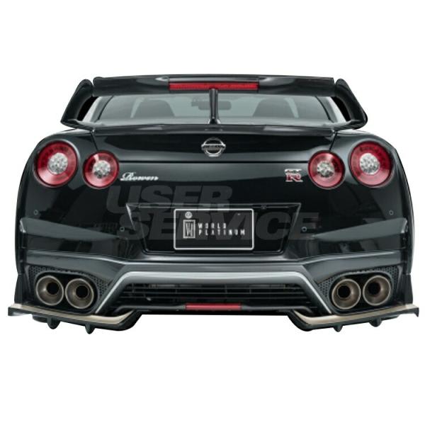 ロウェン GT-R GTR R35 後期 トランクスポイラー Ver.2 FRP 未塗装 1N003...