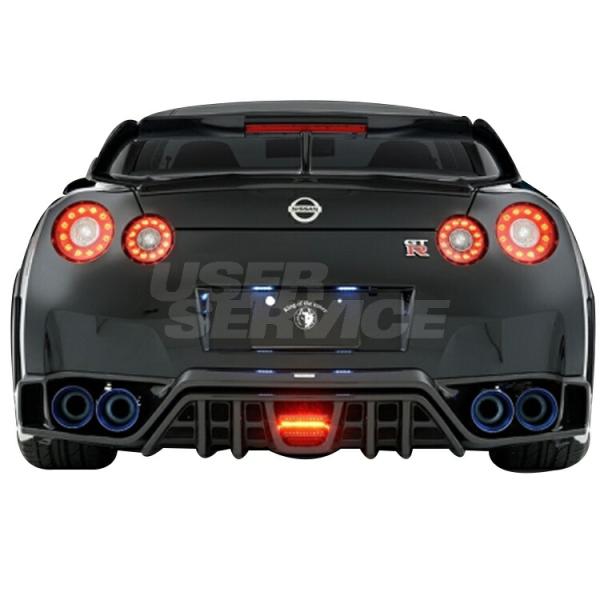 ロウェン GT-R GTR R35 中期 トランクスポイラー FRP 未塗装 1N003T00 RO...