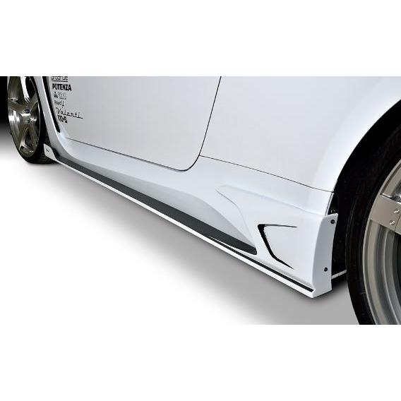 ロウェン レクサス RC-F USC10 サイドステップ CARBON+FRP 未塗装 1L003J...