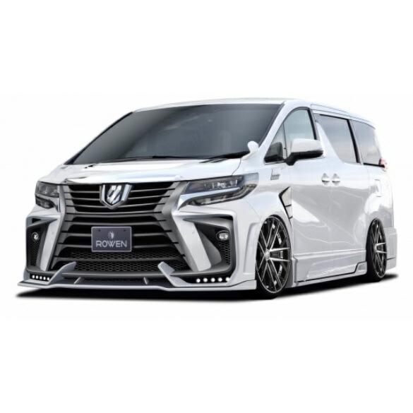 ロウェン アルファード 30系 AGH3#W GGH3#W AYH30W 後期 フロントバンパー F...