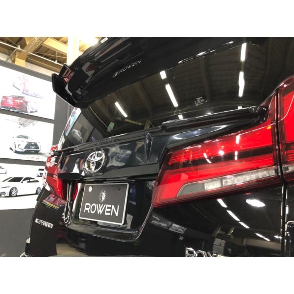 ロウェン アルファード 30系 AGH3#W GGH3#W AYH30W 後期 リヤゲートスポイラー...