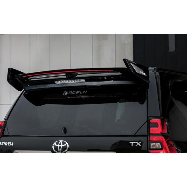 ロウェン ランドクルーザープラド CBA-TRJ150W　LDA-GDJ150W 後期 リアウイング...