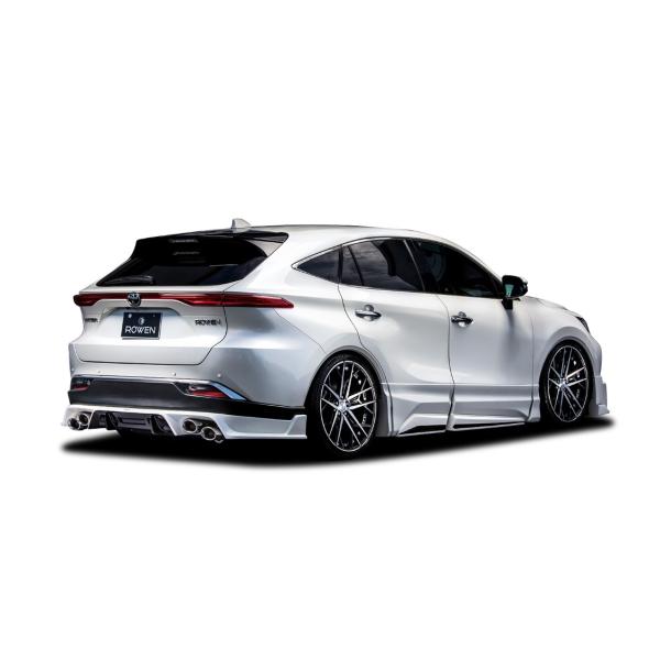 ロウェン ハリアー 80系 MXUA AXUH リアハーフスポイラー FRP 未塗装 1T043P0...