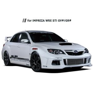 ブリッツ インプレッサ WRX STI GRB GRF GVB GVF フロントバンパースポイラー FRP 未塗装 60127 BLITZ エアロスピード Rコンセプト