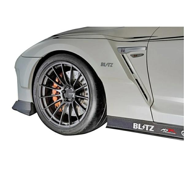 ブリッツ GT-R R35 フロントフェンダー FRP製 未塗装 60352 BLITZ AERO ...