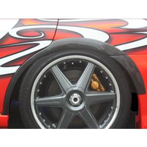 リアフェンダー アーチモール スバル WRX STI インプレッサ GDB GDA